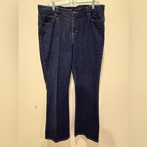 Calvin Klein Dark Blue Flare Jeans